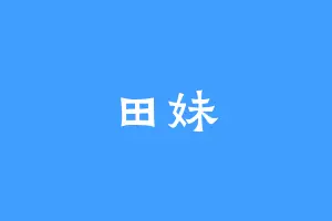 田妹