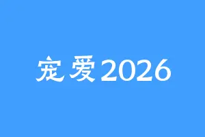 宠爱2026