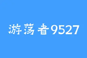 游荡者9527