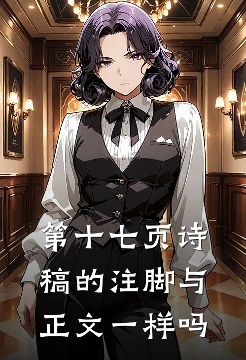 第十七页诗稿的注脚与正文一样吗