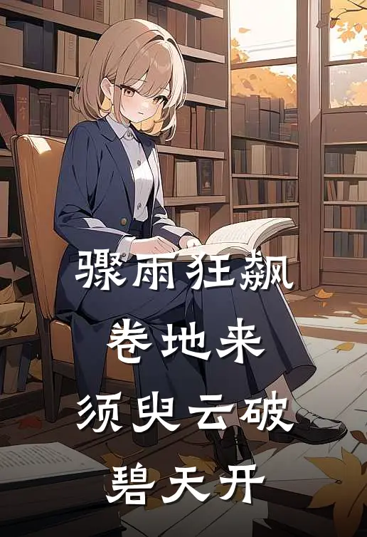 骤雨狂飙卷地来,须臾云破碧天开