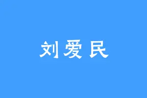 刘爱民