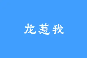 龙惹我