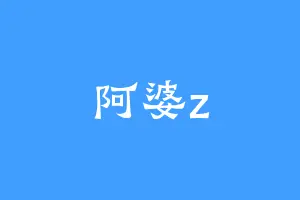 阿婆z